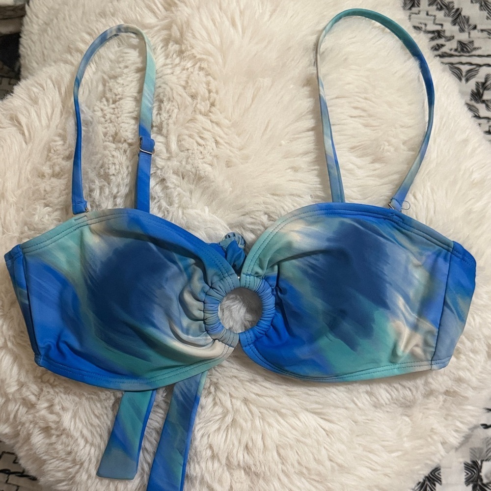 Blue Green O-Ring Bikini 2 pieces